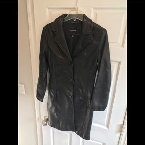 Andrew Marc - Marc New York- black leather jacket